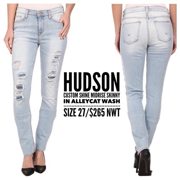 Hudson Jeans Denim - J81 Hudson custom shine mid rise